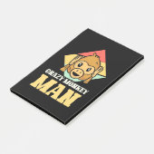 Post-it® Homme fou de singe (Incliné)