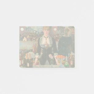 Post-it® Homme maussade barman parisien Manet Un bar aux Fo
