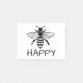 Post-it® Honey Bee/ Be Happy (Devant)
