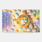 Post-it® Hope is ready to hatch magical happy Easter Post-i (Devant)