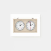 Post-it® Horloge d'échecs (Devant)