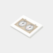 Post-it® Horloge d'échecs (Incliné)