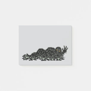 Post-it® Horreur étrange de Hulk de slime rampant Art