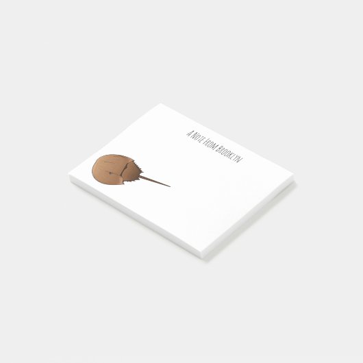 Post-it® Horseshoe crab (Incliné)