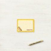 Post-it® Hot-dog (Sur un bureau)