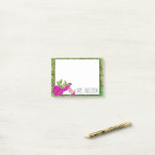 Post-it® Hot rose Neon Green Teachers Apple Notes de classe (Sur un bureau)