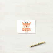 Post-it® How Deer You (Sur un bureau)