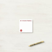 Post-it® HR - Nous Résolvons Des Problèmes. PERSONNALISÉ (Sur un bureau)