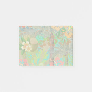Post-it® Hula Vintage Floral Graphisme Floral Hawaii