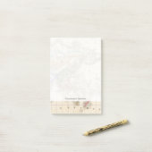 Post-it® Humain primitif de du genre de distribution (Sur un bureau)