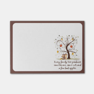 Post-it® Humour d'arbre généalogique