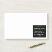 Post-it® Humour de l'assistance technique pour le service c (Sur un bureau)