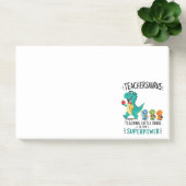 Post-it® Humour de professeur Teachersaurus avec de petits (Bureau)