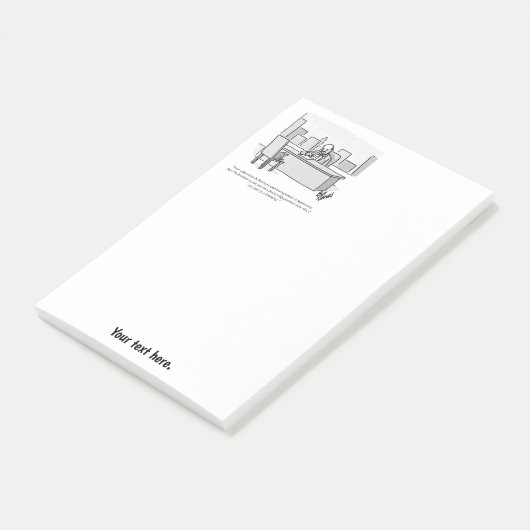 Post-it® Humour d'entreprise (Incliné)