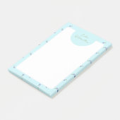 Post-it® Hydrangea Personnalisable de Style Grandmillennial (Incliné)