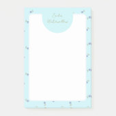 Post-it® Hydrangea Personnalisable de Style Grandmillennial (Devant)