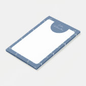 Post-it® Hydrangea Personnalisable de Style Grandmillennial (Incliné)