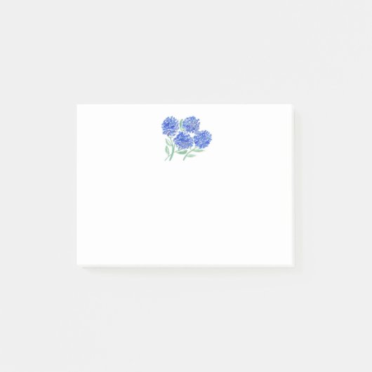 Post-it® Hydrangeas Aquarelles (Devant)
