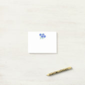 Post-it® Hydrangeas Aquarelles (Sur un bureau)