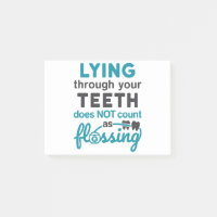 Hygiène Dentaire Traversant Les Dents Sans Flotter