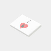 Post-it® I chats de coeur (Incliné)