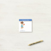 Post-it® I Finished a Book Personalized Book Lover (Sur un bureau)