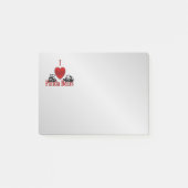 Post-it® I Heart Panda Bears (Devant)