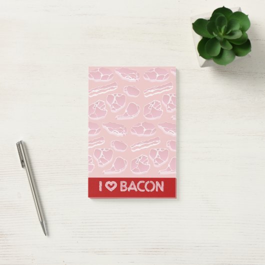 Post-it® I Love Bacon (Bureau)