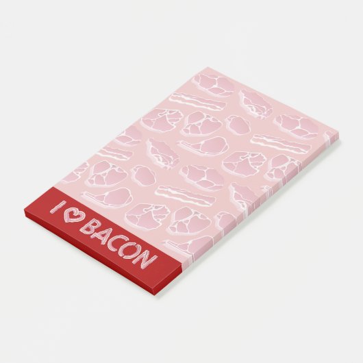 Post-it® I Love Bacon (Incliné)