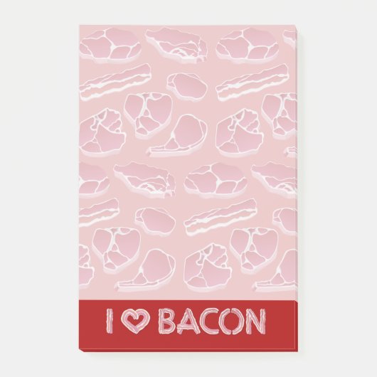 Post-it® I Love Bacon (Devant)
