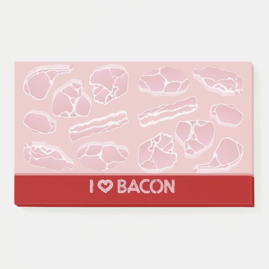 Post-it® I Love Bacon (Devant)