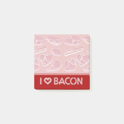 Post-it® I Love Bacon (Devant)