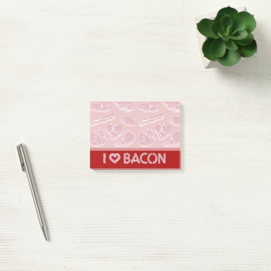 Post-it® I Love Bacon (Bureau)
