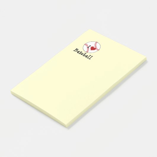 Post-it® I Love Baseball (Incliné)