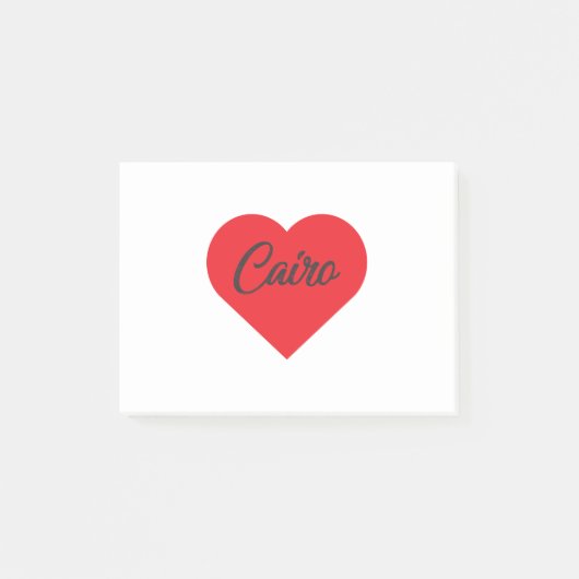 Post-it® I Love Cairo - Egypt (Devant)