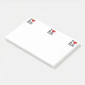 Post-it® I ❤️ Love HR Post-it Notes - Département des resso (Incliné)