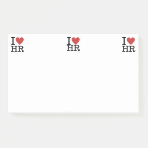 Post-it® I ❤️ Love HR Post-it Notes - Département des resso