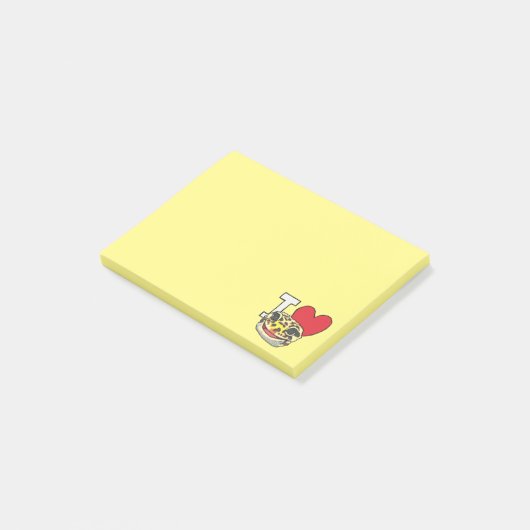 Post-it® I Love Leopard Geckos (Incliné)