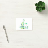 Post-it® I Love Peace Beautiful Art Print Text Design (Bureau)