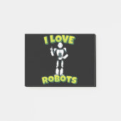 Post-it® I Love Robots Robotics (Devant)
