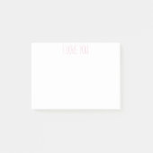 Post-it® I LOVE YOU Post-it Notes (Devant)