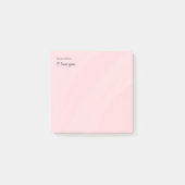 Post-it® I Love You sticky notes (Devant)