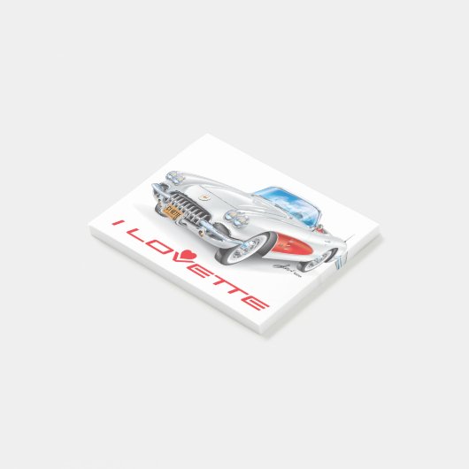 POST-IT® I LOVETTE UNIQUE CONCEPTION DE VOITURE (Incliné)