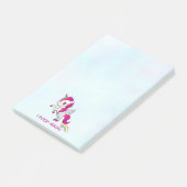 Post-it® I Poop Magic Funny Unicorne Dit (Incliné)