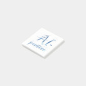 Post-it® IA-Positive Text Art (Incliné)
