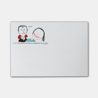 Post-it® ICD-10 : S10.97 l'autre morsure superficielle