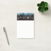 Post-it® Icicles congelés Wonderland Winter Snowflakes & Wo (Bureau)