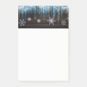 Post-it® Icicles congelés Wonderland Winter Snowflakes & Wo
