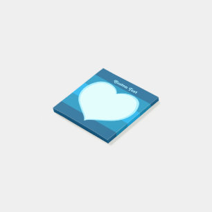Post-it® Icône Coeur plat