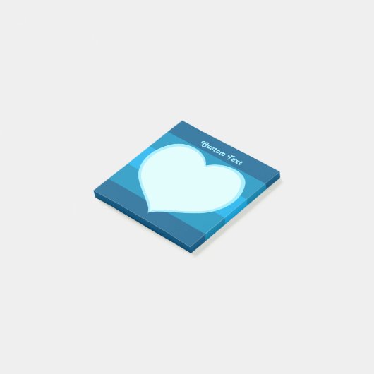 Post-it® Icône Coeur plat (Incliné)